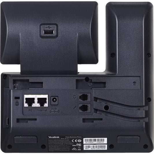 Yealink SIP-T53 - IP-Telefon - Grau - Kabelgebundenes Mobilteil - Tisch/Wand - Im Band - Out-of band - SIP-Info - 8 Zeilen