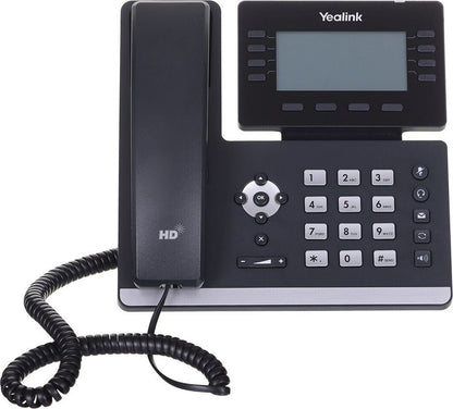 Yealink SIP-T53 - IP-Telefon - Grau - Kabelgebundenes Mobilteil - Tisch/Wand - Im Band - Out-of band - SIP-Info - 8 Zeilen