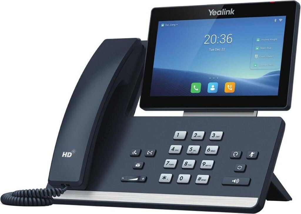 Yealink SIP-T58W - IP-Telefon - Grau - Kabelgebundenes Mobilteil - Im Band - Außerhalb des Bandes - SIP-Info - 1000 Eintragungen - LCD