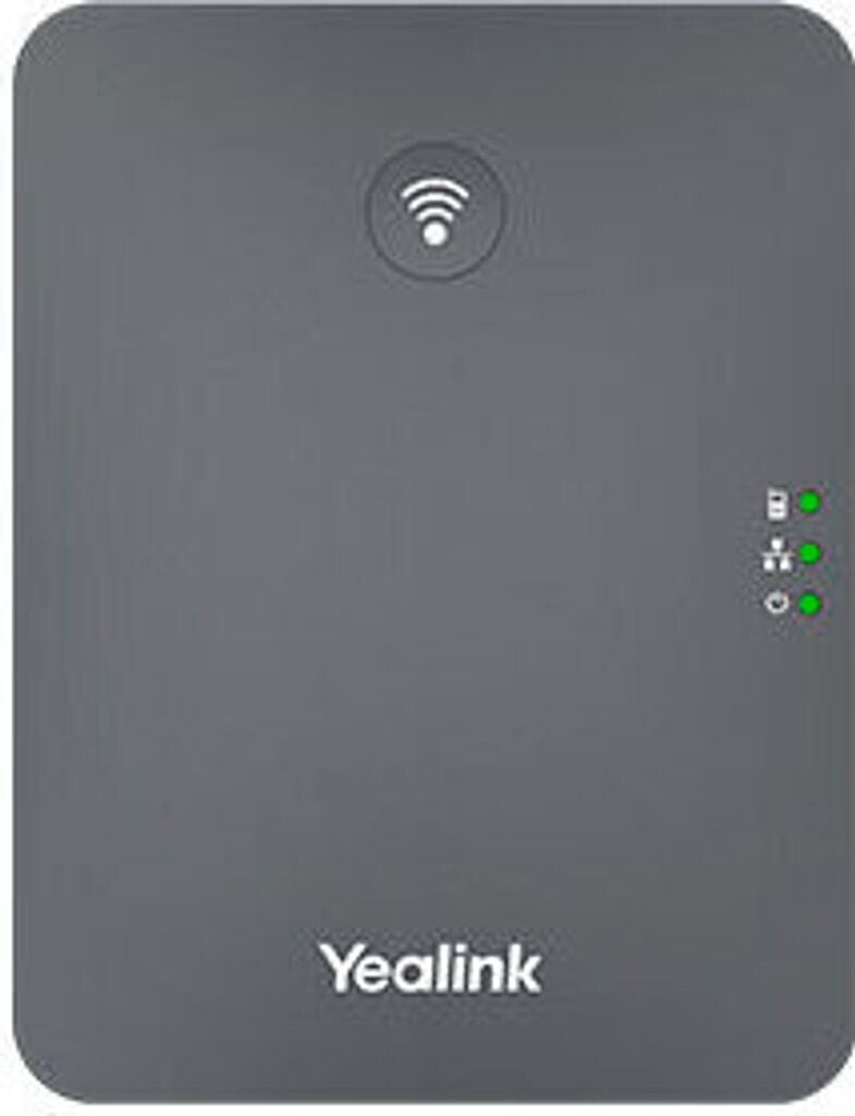 Yealink W79P - IP-Mobiltelefon - Schwarz - Kabelloses Mobilteil - Tisch/Wand - 50 m - 300 m