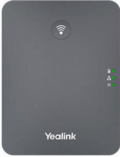 Yealink W79P - IP-Mobiltelefon - Schwarz - Kabelloses Mobilteil - Tisch/Wand - 50 m - 300 m