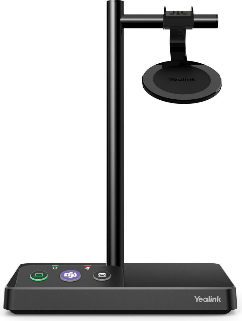 Yealink WH62 Mono UC Headset - Kabellos - Büro/Callcenter - 20 - 20000 Hz - 80 g - Kopfhörer - Schwarz