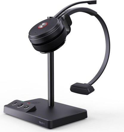 Yealink WH62 Mono UC Headset - Kabellos - Büro/Callcenter - 20 - 20000 Hz - 80 g - Kopfhörer - Schwarz